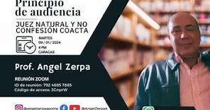 Angel Zerpa A. Principio de audiencia, juez natural, ppio. de legalidad y otras garantías procesales
