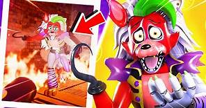 What happens if you REPAIR GLAMROCK FOXY using ROXY'S PARTS?! (FNAF Security Breach Myths)