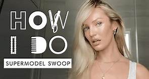 Achieve The Supermodel Swoop With Candice Swanepoel | How I Do | Harper's BAZAAR