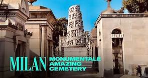 Discover the History and Beauty of Milan's Monumental Cemetery, Walking Tour - 4K