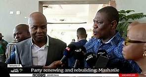 ANC's renewal and rebuilding under way | Paul Mashatile