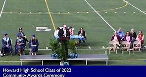 Howard High School Class of 2022 Community Awards Ceremony