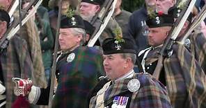 Atholl Highlanders Parade 2022 - Inspection