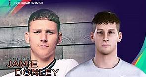 J. Donley (JAMIE DONLEY) PES2021 Face & Stats | Tottenham Hotspur