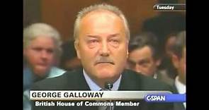 George Galloway vs the US Senate (FULL TESTIMONY)