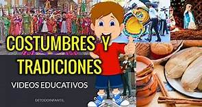 costumbres y tradiciones de México /videos educativos para primaria y primaria