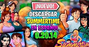 COMO DESCARGAR SUMMERTIME SAGA EN ESPAÑOL ULTIMA VERSIÓN 2023