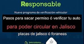 Verificación vehicular | Permiso para poder circular en #Jalisco / ¿Como sacarlo? / PARTE 1