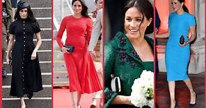💯✨MEGHAN DRESSINGS or MEGHAN MARKLE FASHION OUTFITS ON DIFFERENT OCCASIONS LOOKS AMAZING 🤩