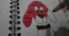 How To Drawing Clifford In Coloring From Clifford The Big Red Dog.