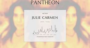 Julie Carmen Biography - American actress, dancer and psychotherapist