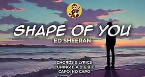Shape Of You - Ed Sheeran - Chords and Lyrics
