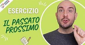 Esercizio sul PASSATO PROSSIMO ITALIANO | Lezione di italiano per principianti