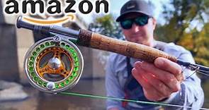 Testing the CHEAPEST Fly Rod Combo on AMAZON!