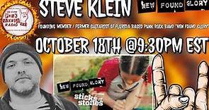 Steve Klein Formerly Of New Found Glory Interview On 99.9 Punk World Radio FM