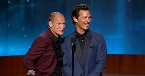 ‘True Detective’ Stars Woody Harrelson and Matthew McConaughey Present at the Emmys