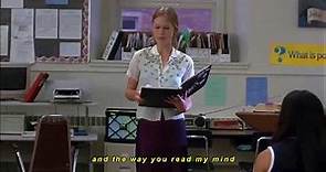 10 Things I Hate About You - Poem scene subtitled