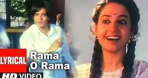 Rama O Rama Lyrical Video Song | Tere Mere Sapne | Arshad Warsi, Chanderchur Singh | Udit Narayan