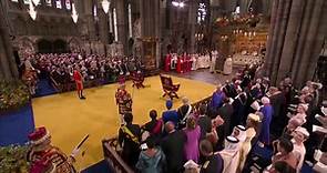 Así fue el momento de la coronación del rey Carlos III en una lujosa ceremonia en la Abadía de Westminster