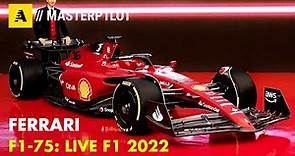 FERRARI F1-75 2022 | La nuova Formula 1 di Leclerc e Sainz in DIRETTA