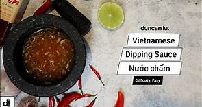 How to make Vietnamese Dipping Sauce (Nuoc Cham) l Duncan Lu