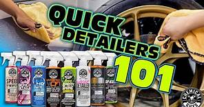 Quick Detail Sprays 101 - What Makes Them Different? - Chemical Guys
