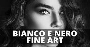 BIANCO E NERO - Conversione Professionale RITRATTO Fine Art