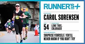 Runner’s World  Member: Carol Sorensen