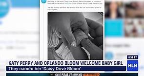 Katy Perry y Orlando Bloom anuncian el nacimiento de su hija Daisy Dove Bloom