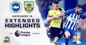 Brighton v. Burnley | PREMIER LEAGUE HIGHLIGHTS | 12/9/2023 | NBC Sports