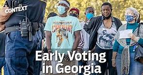 AJC In Context: Early Voting In Georgia