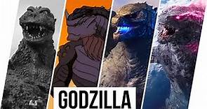 Godzilla Evolution in Movies & TV Shows & Cartoons / Facts (1954-2024)