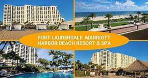 Fort Lauderdale Marriott Harbor Beach Resort & Spa (Hotel and Room Tour)