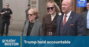 ‘Justice was served’: The impact of Trump’s legal liability for sexually abusing E. Jean Carroll