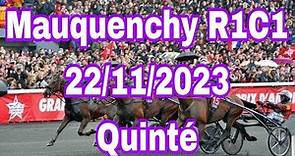 pronostic pmu quinté+ du jour mercredi 22 novembre 2023 mauquenchy