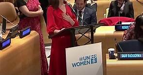 El discurso de Anne Hathaway en la ONU