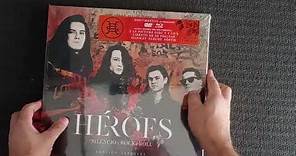 Unboxing box Héroes del Silencio DVD Bluray documental Silencio y Rock&Roll