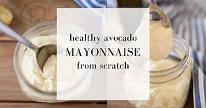 Avocado Mayo Recipe | MADE FROM SCRATCH| Easy Mayonnaise Recipe