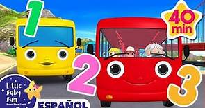 Aprende a contar los autobuses |🚌 Caricaturas de autobuses 🚌| Canciones infantiles | LBB Español