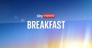 Sky News Breakfast live: Sir Keir Starmer urges change over new England kit