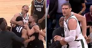 Trey Lyles & Brook Lopez ejected as tempers flared at the end of Bucks-Kings