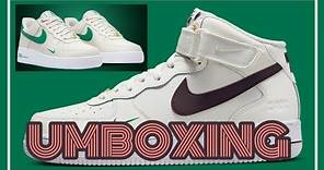 AIR FORCE ONE 40 Aniversario / Sneakers Low / Sneakers Mid / Umboxing @nike@nenerushiador2349
