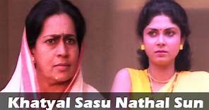Khatyal Sasu Nathal Sun - Title Song - Varsha Usgaonkar, Daya Dongre - Marathi Movie