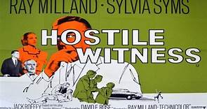 Hostile Witness (1968) ★