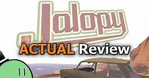 Jalopy (ACTUAL Game Review)