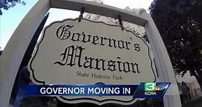 Brown moving into Sacramento's historic Governor's Mansion