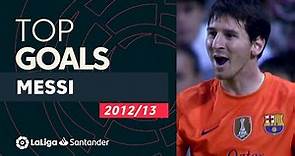 ALL GOALS Messi 2012/2013
