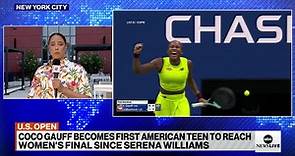 ABC News Live - ESPN Tennis Analyst Alexandra Stevenson...
