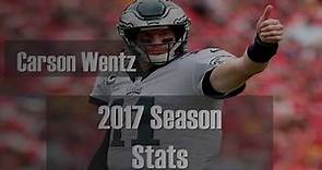 Carson Wentz 2017 NFL Season Stats