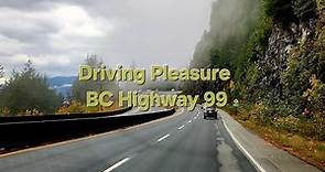 Driving BC Highway 99 Canada 🇨🇦 Fall Season 2023